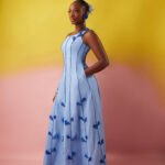 TULUM DRESS (MAXI) - Shades of Blue